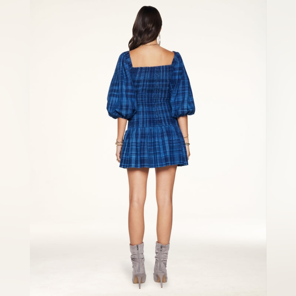 NWT Ramy Brook Caroline Tie Front Mini Dress Size XS - Picture 2 of 5